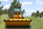 40km/h Heavy Equipment Front Loader Changfa 4102 Engine 2400RPM
