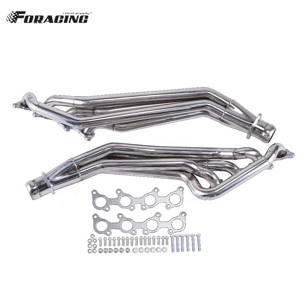 Universal Car Fitment Stainless Steel Exhaust Headers Pipe for Ford Mustang Manifold Long Tube V8 5.0 L Customizable Design