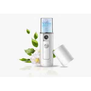 Quality Mini Wireless Nano Facial Spray Humidifier Steamer Protable USB Rechargeable Fan cooler wholesale