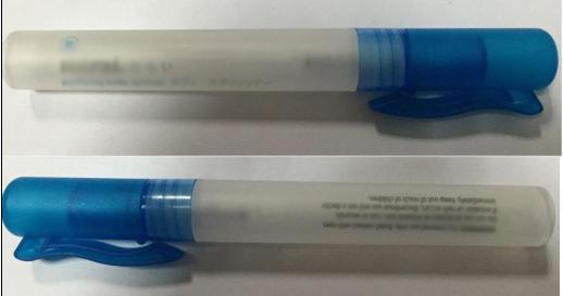 Antiseptic Portable Hand Sanitizer , 10ml Mini Pocket Size Hand Sanitizer Spray