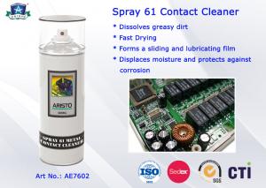 China Multipurpose Mineral Oil Based Electrical Cleaner Spray 61 Electronic Contact Cleaner on sale