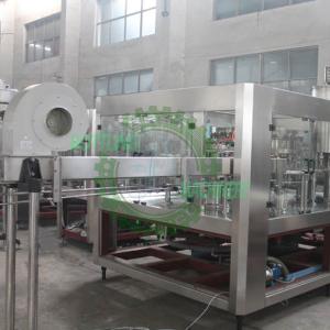 Quality Monoblock PET Botle Sparking Soda Water Carbonated Drink Filling Line wholesale