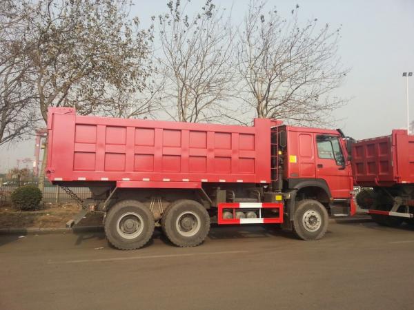 Cheap International Mining Dump Truck HYVA Front Tipping System / Large Tipper Truck for sale