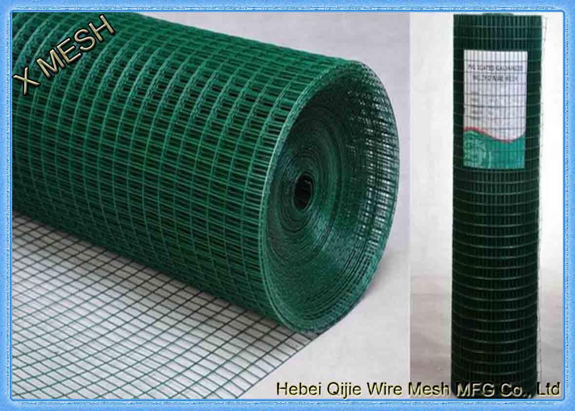 green colored welded wire mesh