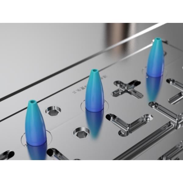 Stylus Tip (1*8) / Cold runner / Two-plates mold / No.24848