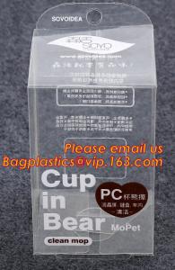 Quality packaging transparent Soft Crease PVC Clear Plastic Box, small plastic box,clear plastic gift box wholesale