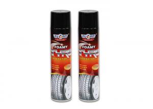 China High Gloss Car Care Products Polish Foam Tire Shine Spray Products Long Lasting on sale