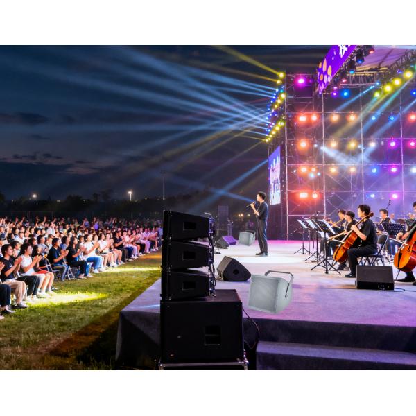 High Power 400W Outdoor PA System Horn Speaker Fiber Glass Material 8 Ohm IP66 15-inch Speaker Unit