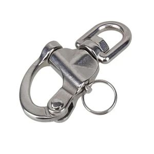 SUS304/316 Rigging Hardware Stainless Steel Quick Release Snap Shackle