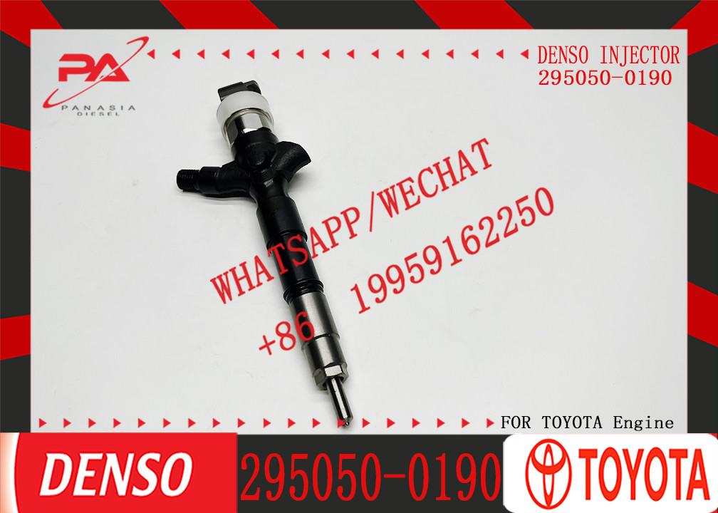 295050-0190 23670-0L010 Common Rail Nozzle Injector For Hiace For Toyota Denso0 Hilux 2KD-FTV D4D 295050-0530/20/40