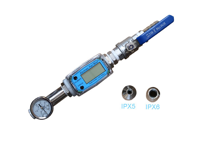 IPX5 IPX6 Ingress Protection Test Equipment With Digital Flow Meter