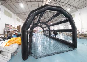 Quality PVC Baseball Batting Cage Inflatable Sports Games For Kids Adults wholesale