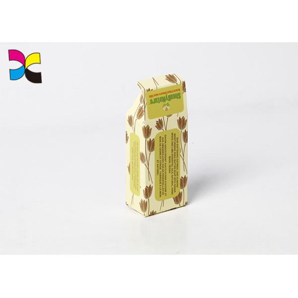 Flocking Printed Cardboard Boxes Open Two Side Matte Soap Rectangle Toothpaste