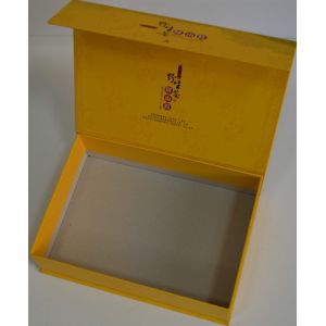 Cardboard folding paper box for gift and packaging
