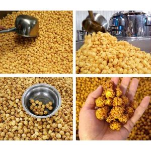 Industrial Gas Heated Automatic Kettle Popcorn Maker