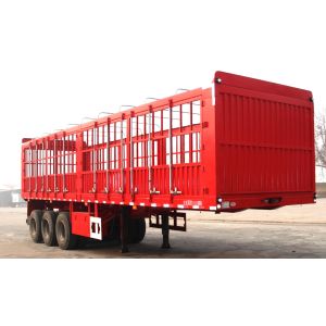 Quest 3 Axles Fence Trailer Flatbed Full Stake Trailer