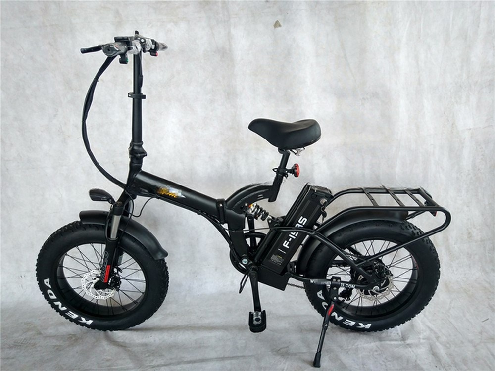 Long Distance Delivery Electric Cargo Bike with Dual Lithium Batteries and Disc Brake