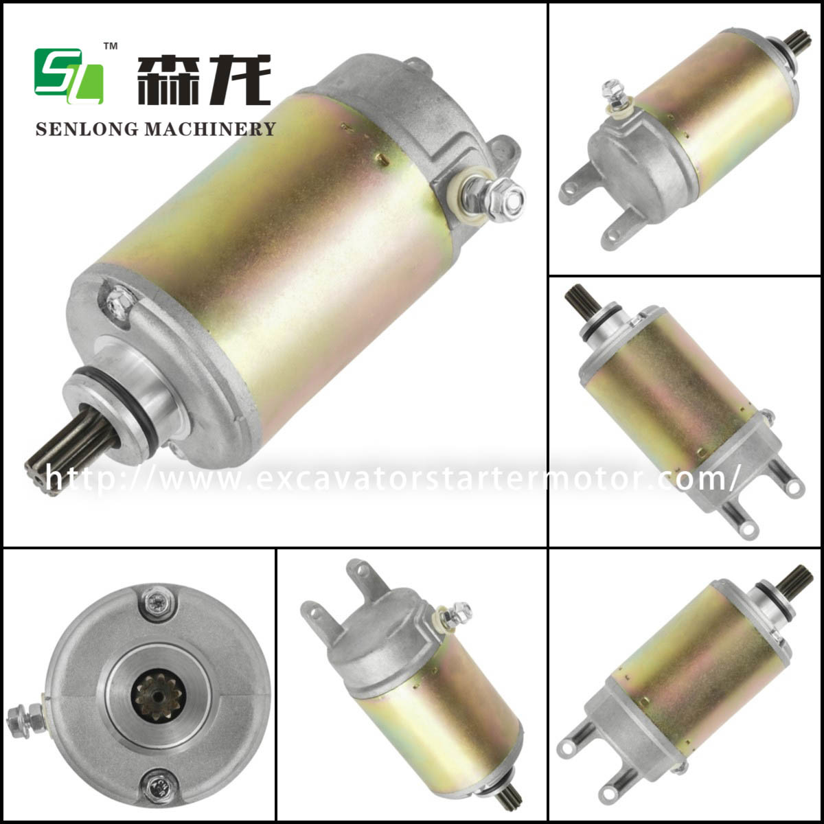 Starter NINJA ZX9R 98-03 Z750 04-12 Z800 13-16 Z1000 03-09 Motorcycle 12V 10T CCW 21163-0729