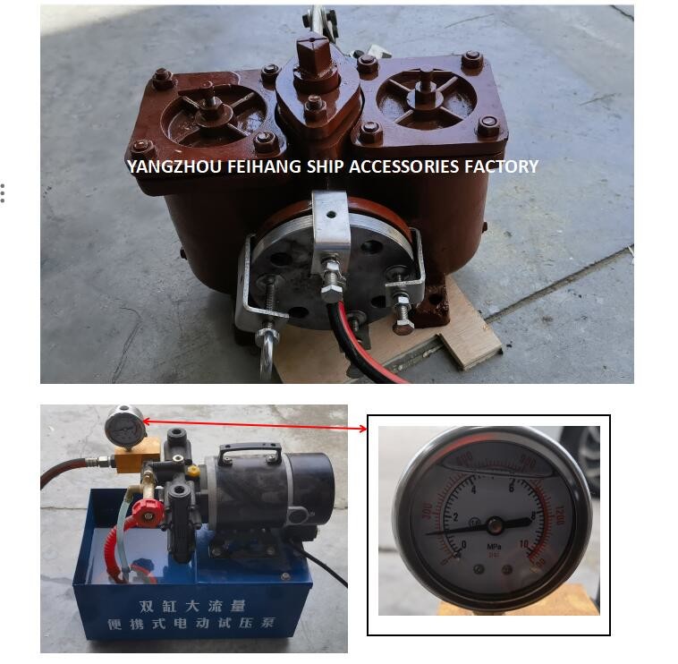 Duplex Strainer FOR Lube Oil Pump Suction Filter Model AS40-0.75/0.26 Cb/T425-94 Body Cast Iron Filter Cartridge Strainer