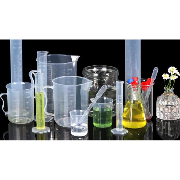 Plastic Graduated Cylinders& Plastic Beakers, Plastic Graduated Cylinders 10ml 25ml 50ml 100ml 250ml & 5pcs