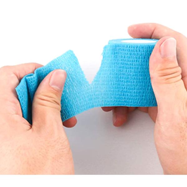 Colorful Self Adhesive Elastic Bandage With Many Sizes Advanced Customized