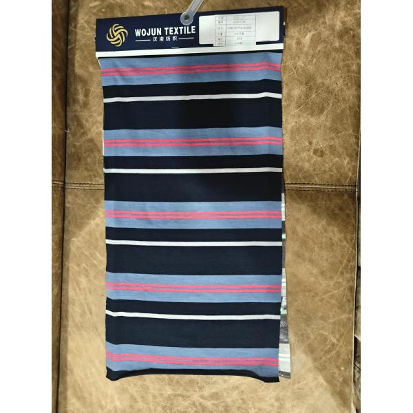 Smooth And Breathable ComfortableStriped Material Fabric For Casual Wear