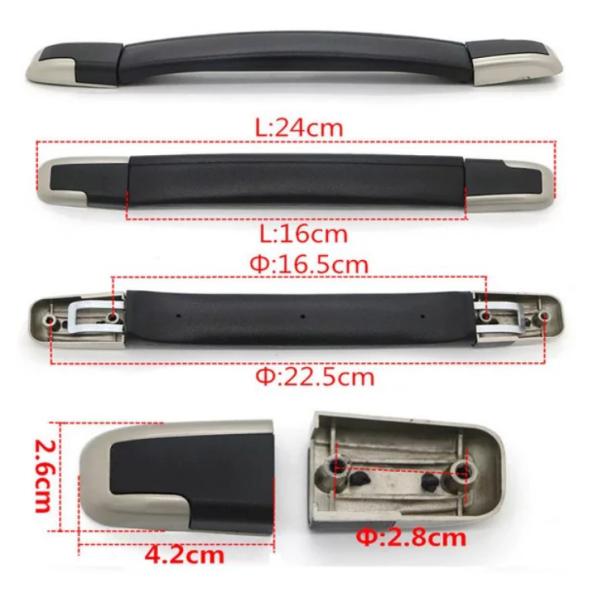 4 Cavities Mold Vertical Injection Molding Machine For Luggage Handle Replacement Kit Parts