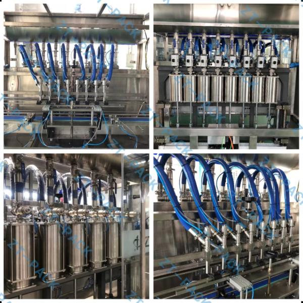 Low Price 3600BPH Laundry Detergent Liquid Soap Dispenser Filling Pump Filler Machine Automatic