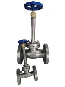 China DN15 Flange Connection LNG Cryogenic Globe Valve on sale
