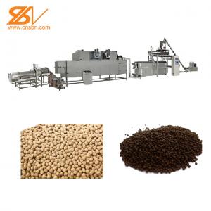 China 250-300kg/h Fish Feed Production Equipment Floating Fish Feed Production Line on sale