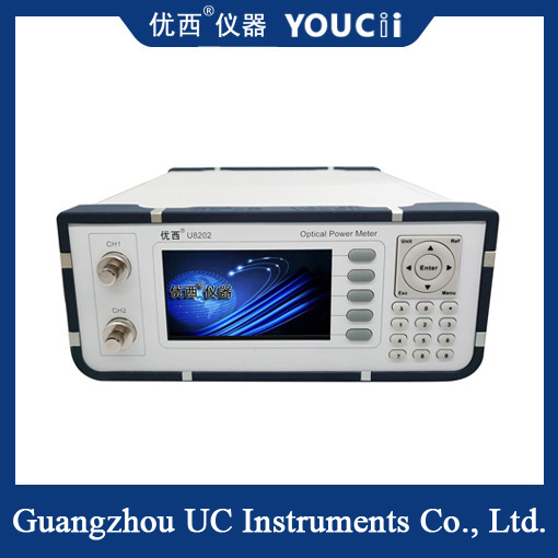 Dual Channel Fiber Optical Power Meter +10 ~ -65dBm 100 ~ 240V