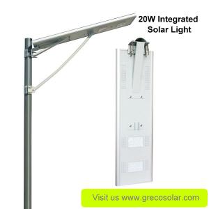 Quality Integrated Solar Garden Light 20W wholesale