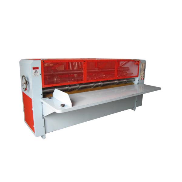 Electric Corrugated Sheet Carton Box Thin Blade Slitter Scorer Slitting Machine