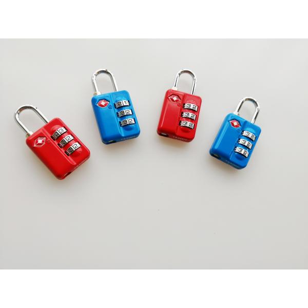 Customized TSA Approved Padlocks / TSA 309 4 Number Combination Padlock