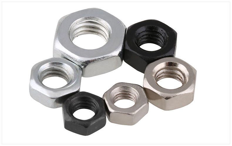 Metric M4-M52 Hex Nuts Carbon Steel and Stainless Steel for Various Applications