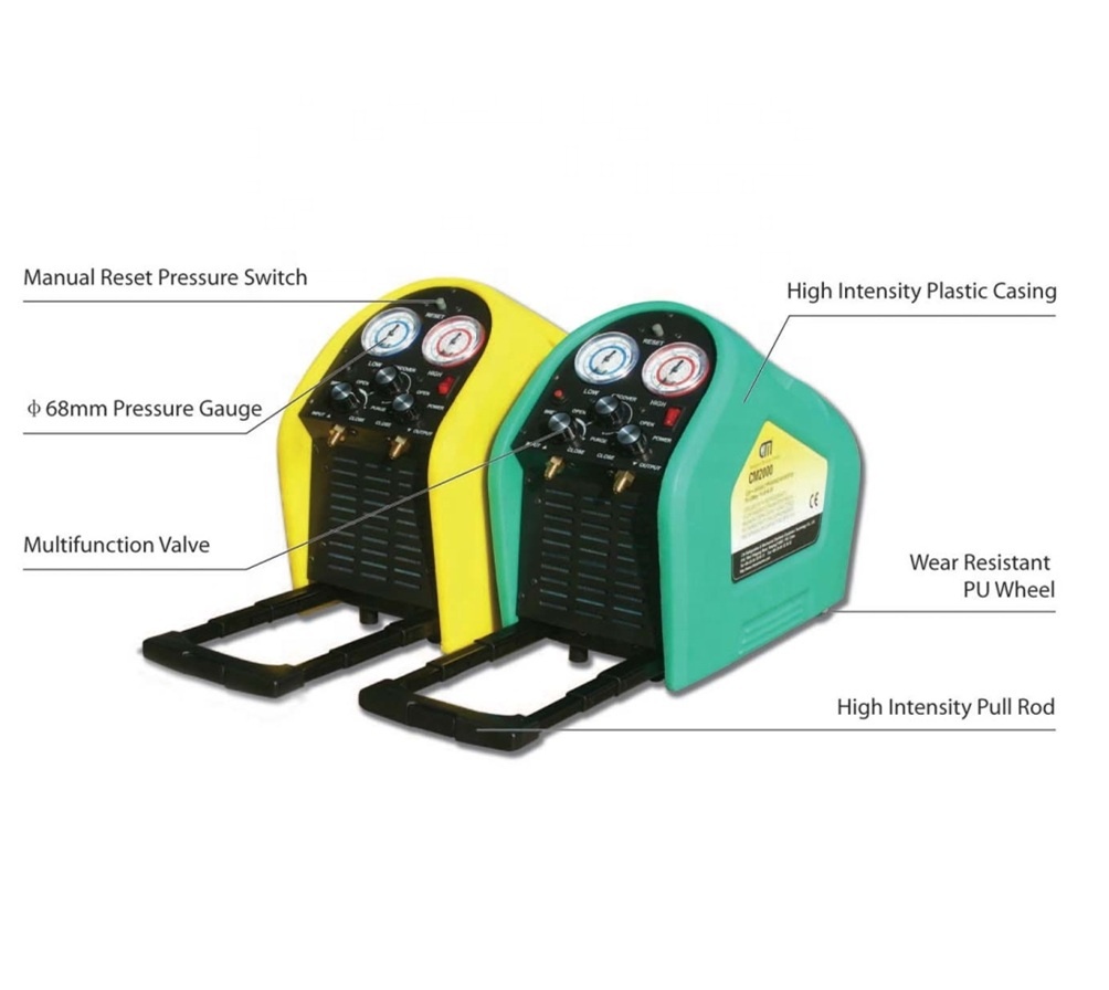 110V/60HZ Automatic Refrigerant Reclaim Machine With Single Cylinder