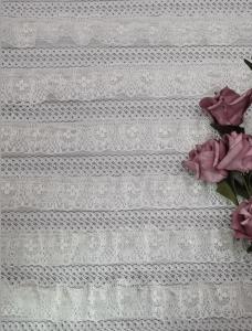 Quality White Embroidery Lace Fabric Wedding Dress Lace French Lace Fabric wholesale