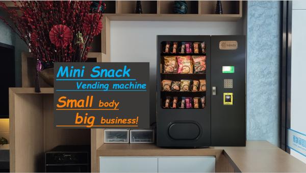 1 Meter Mini Vending Machine For Mobile Accessories Black Color Small Snack