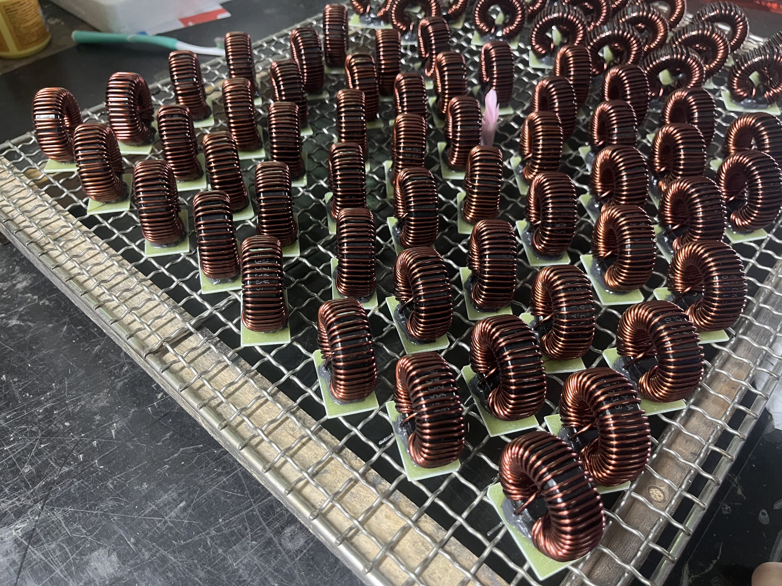 Copper Wire Wound Power Customized High Quality Air Coil Choke PFC Inductor