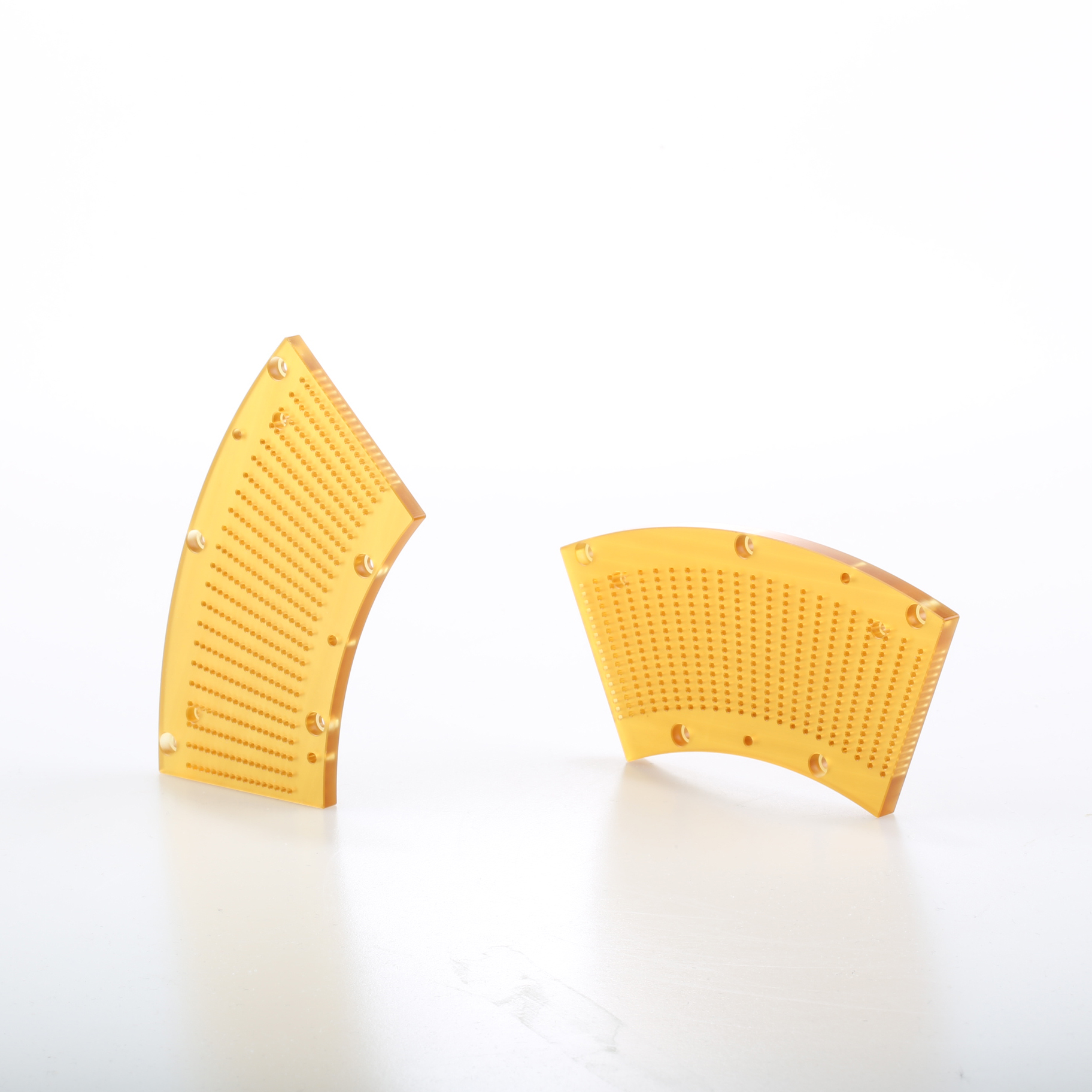 PBI PC PCTFE Precision Machined Components , Machined Plastic Parts 5 Aixs Machining Service