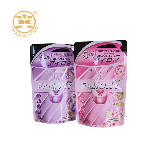 Plastic Stand Up Sealed Washing Powder Detergent Packaging Laundry Detergent