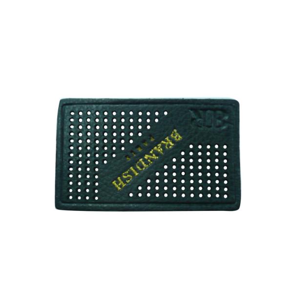 Customized Embossed Leather Clothes Patches With Personlized LOGO leather patch for jeans