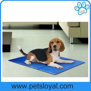 Quality Re-useable self-cooling nontoxic dog cooling pad pet gel bed mat China Factory wholesale