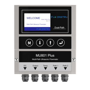 Quality MU801 Plus Insertion Ultrasonic Flowmeter Wall Mount Multi Channel wholesale