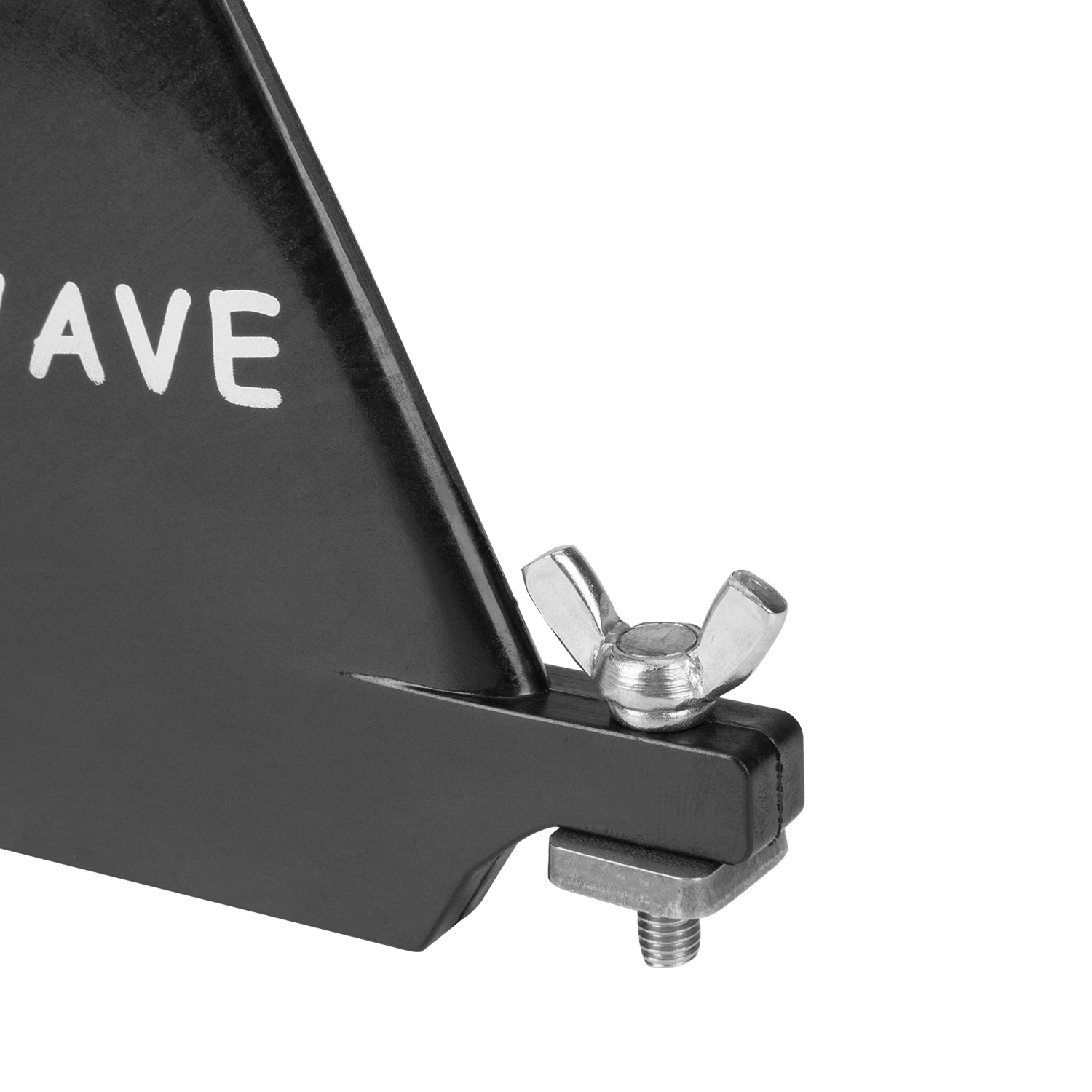 10inch Black SUP Single Center Fin Boosts Maneuverability on Surfboard Replacement