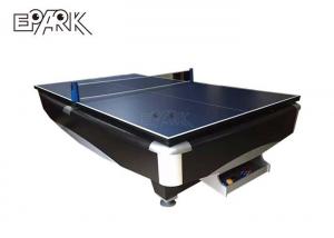 China American Style 9 Foot Black Billiard Table For Shopping Mall on sale