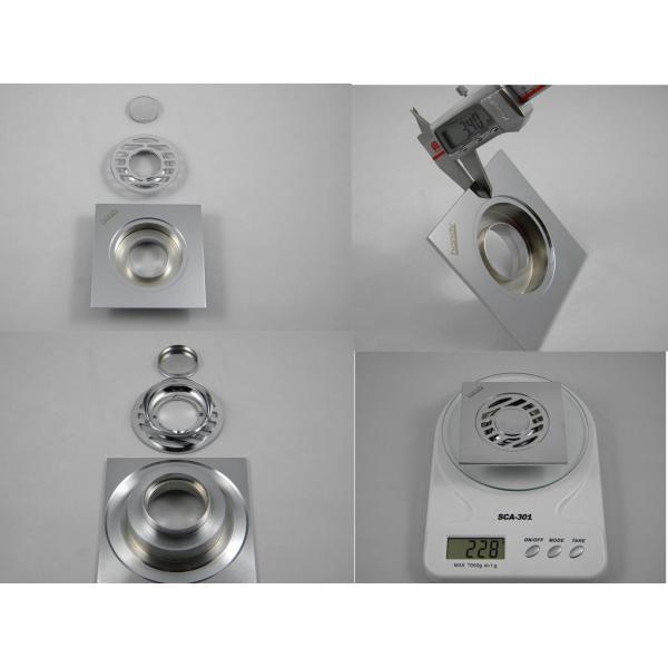 Chrome Plated Finishing Bathroom Hardware Sets Brass Floor Drain