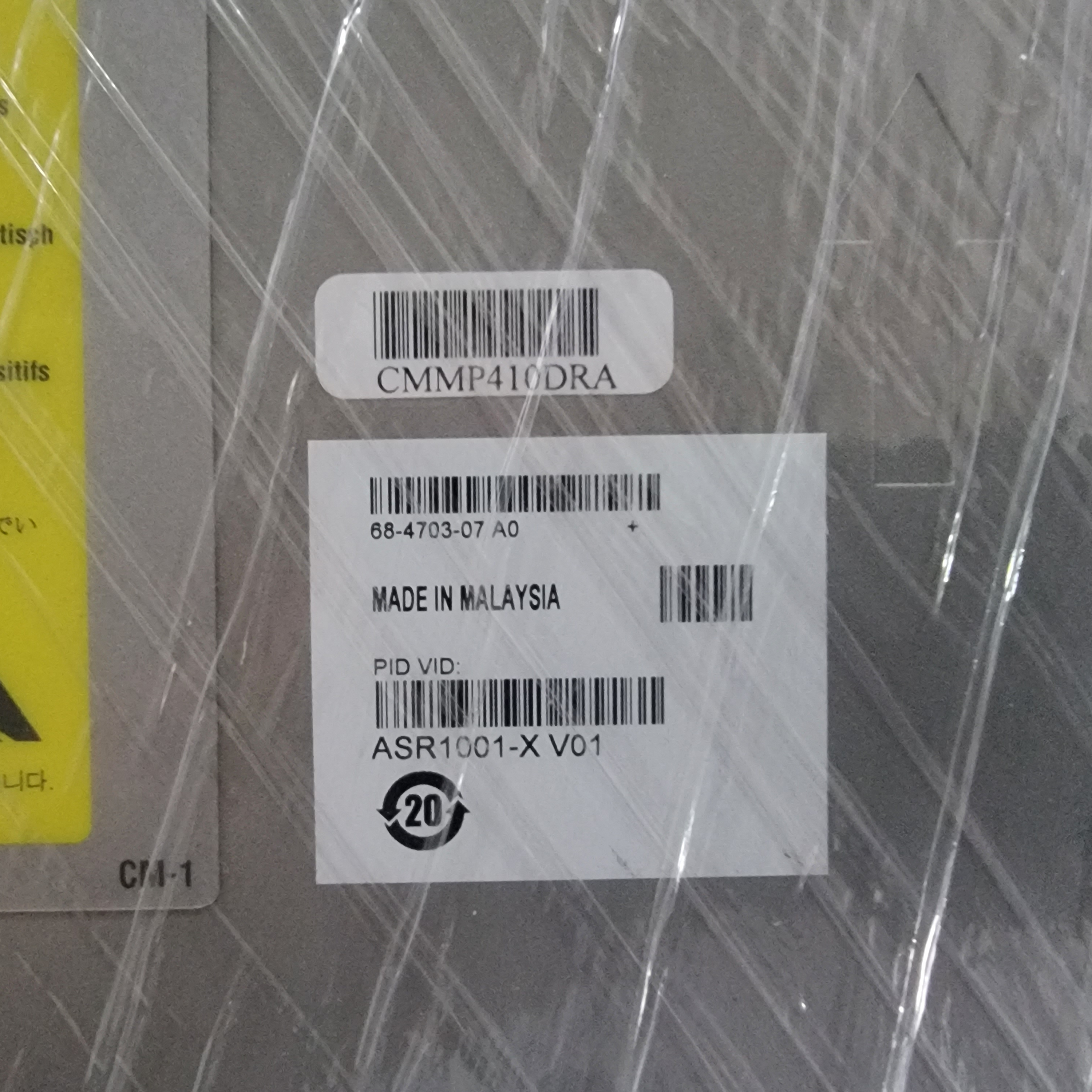 ASR1001-X Gigabit Ethernet Router 6 SFP 2 SFP Ports For Optimal WAN Connectivity