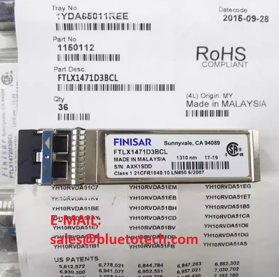 Juniper Networks FCLF8521BTL-J8 EX-SFP-1GE-FE-E-T(740-013111) 10/100/1000 BASE-T RJ45 SFP+ Transceiver