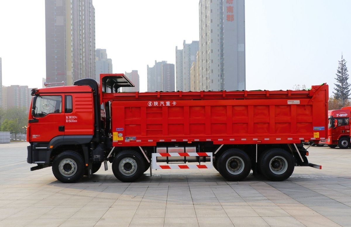 SHACMAN M3000 8x4 Mining Dump Truck Tipper Brand New Euro 2 Diesel Truck For Algeria 351 - 550hp